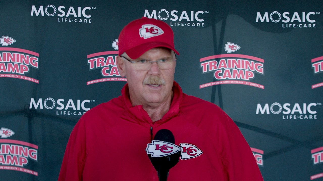 Andy Reid: Good to get a game in  Chiefs vs. Saints Press Conference  8/13 