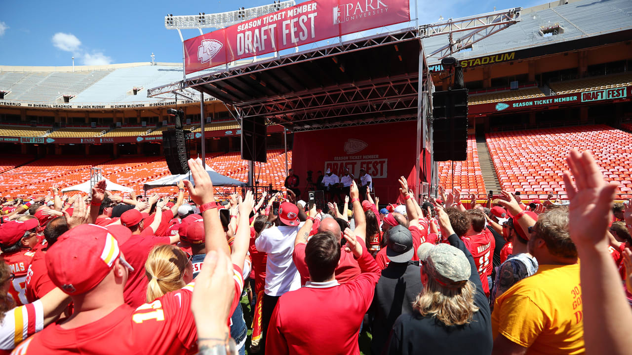 Chiefs fans at Draft Fest excited for upcoming season