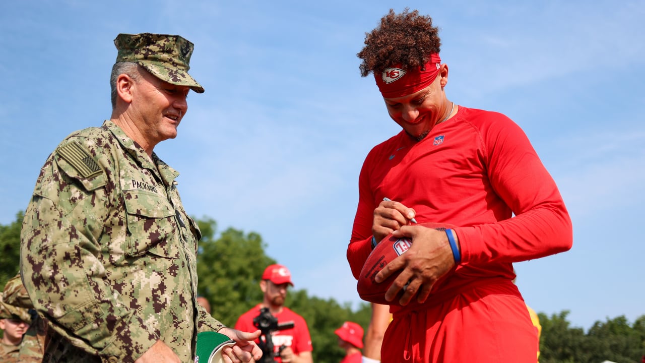 DVIDS - Images - Kansas City Chiefs host military appreciation day during  training camp [Image 1 of 5]