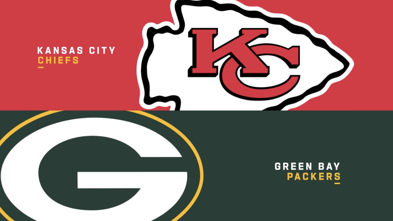 Chiefs vs. Packers Logos
