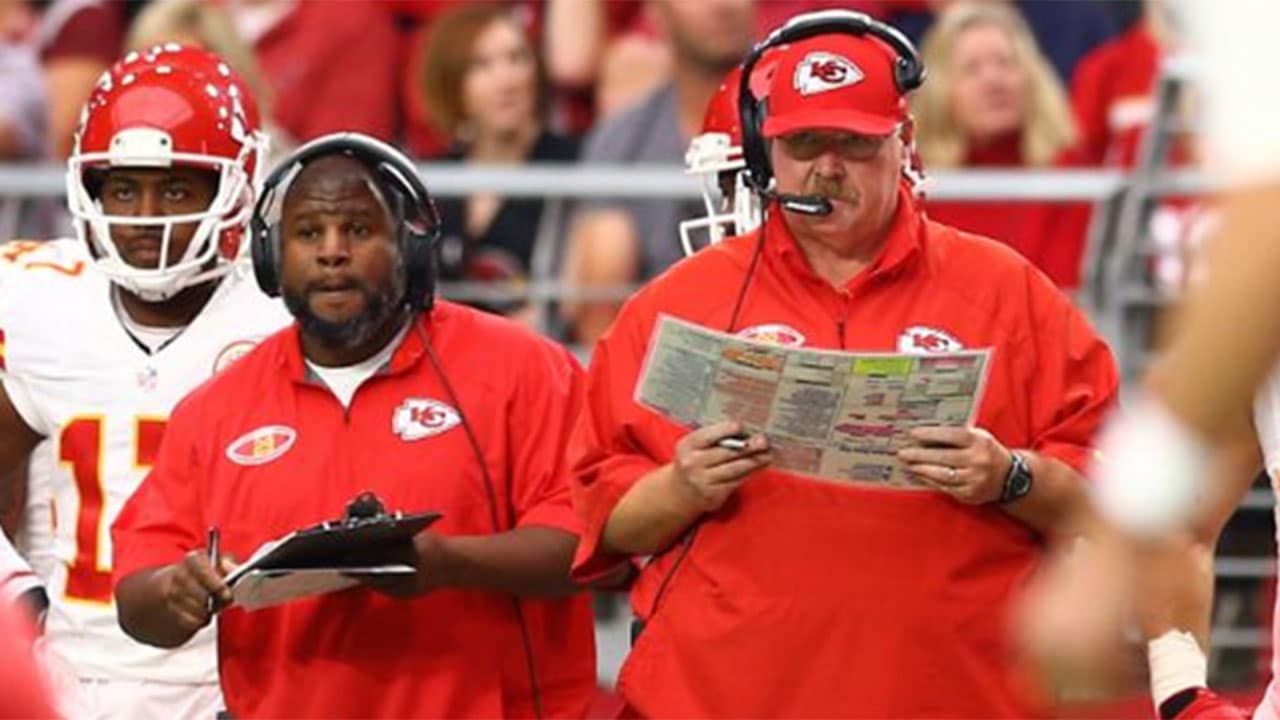 Chiefs say new Commanders coordinator Eric Bieniemy's intense style will  pay off eventually - ABC News