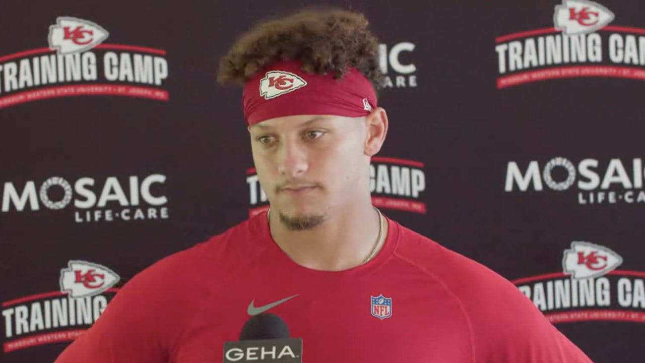 Jerick McKinnon Mic'd Up at Chiefs 2023 Training Camp