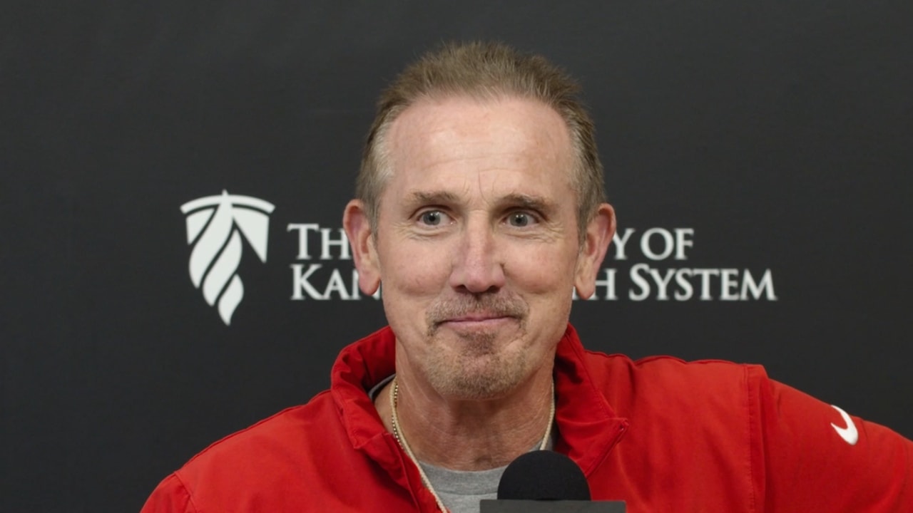 Kansas City Chiefs Defensive Coordinator Steve Spagnuolo Press ...