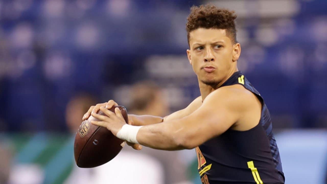 Patrick Mahomes' 2017 Combine Workout 