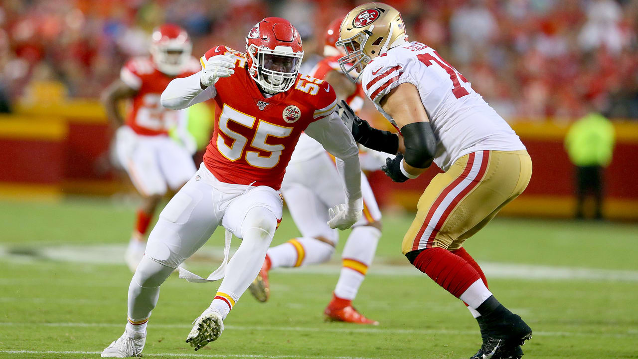 Frank Clark Takes Down on Jimmy Garoppolo for First Sack with the Chiefs