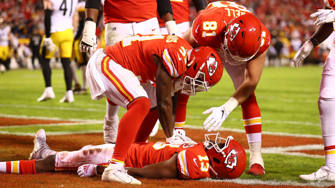 Chiefs' Byron Pringle talks TD dance vs. Ravens, Pringles partnership