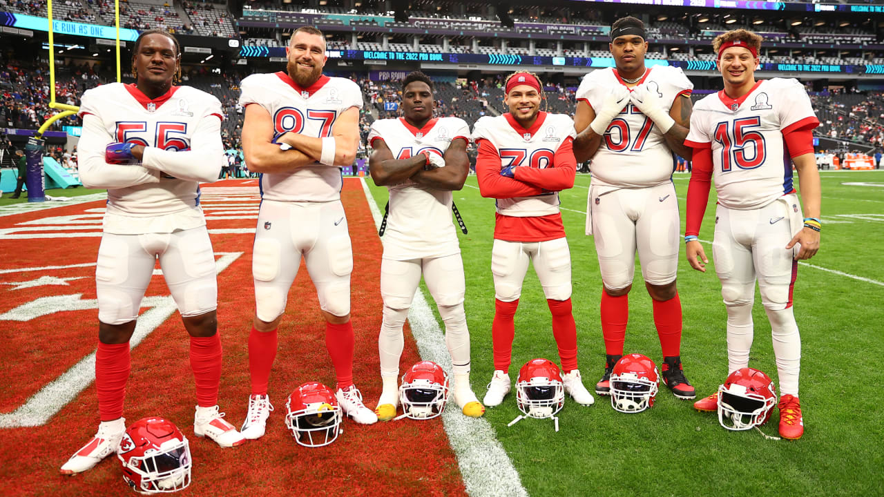 Photos: Chiefs Players at the 2022 Pro Bowl