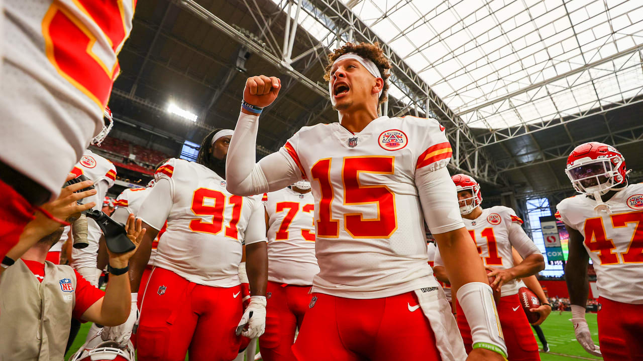 Photos Warmups & Pregame from Week 1 Chiefs vs. Cardinals