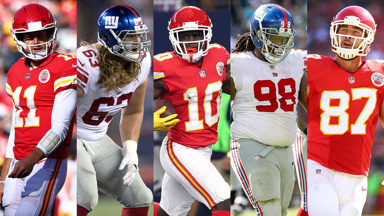 Chiefs vs. Giants Five Things to Watch