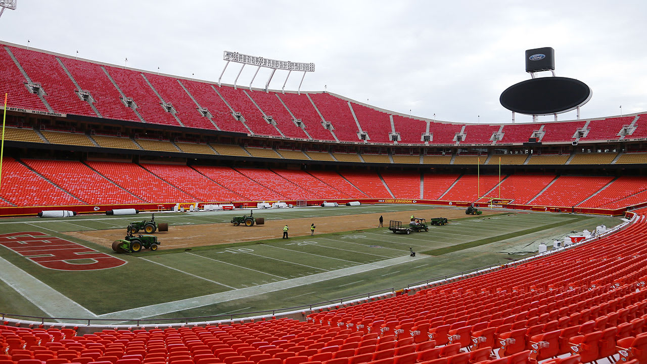 Watch: Chiefs' Groundskeeper Shares Video of New Grass Field Installation  at Arrowhead Stadium