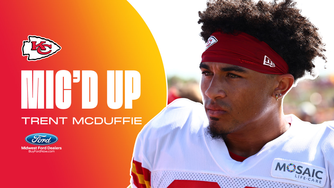 Trent McDuffie Mic'd Up at Chiefs 2023 Training Camp