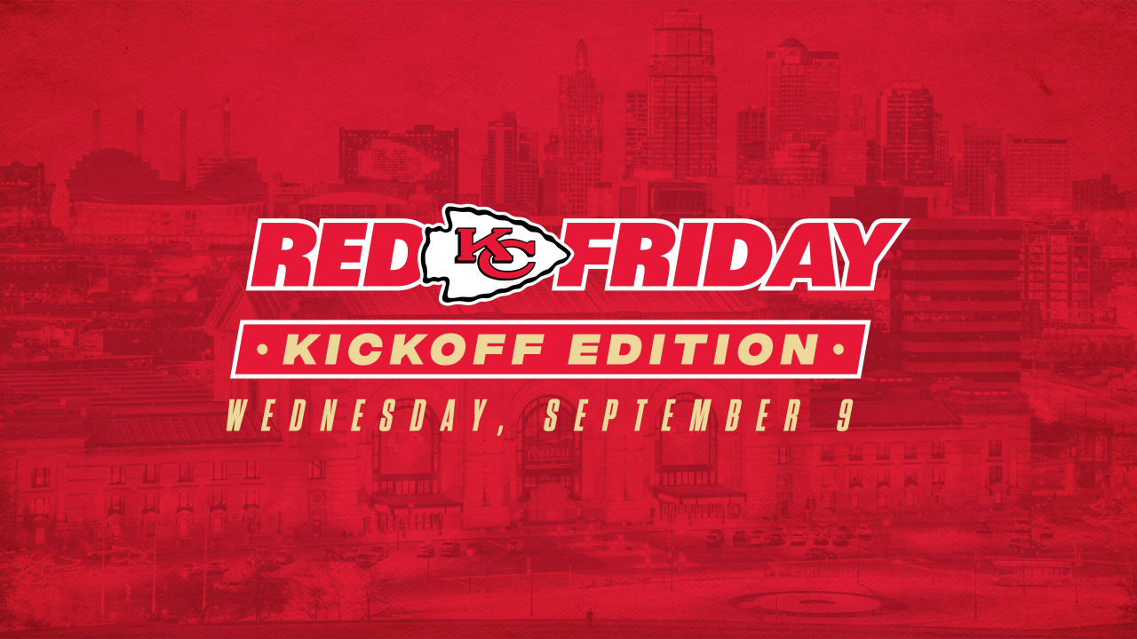 Chiefs to Celebrate Red Friday Kickoff Edition on Wednesday, Sept. 9