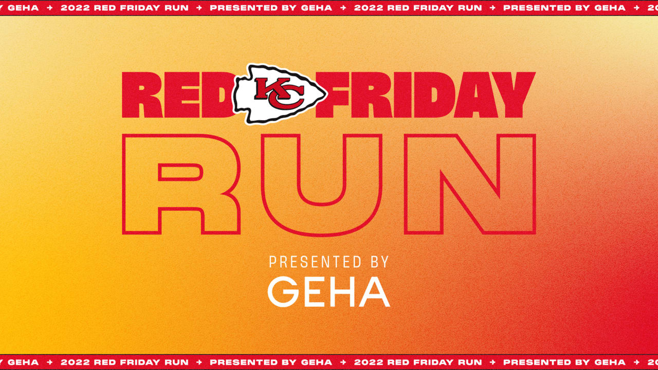 Kansas City Chiefs on X: The 3rd annual Red Friday Run presented by GEHA  is just around the corner 