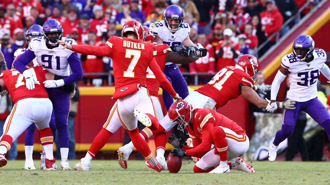 Kansas City Chiefs: Harrison Butker plays hero in win over Vikings