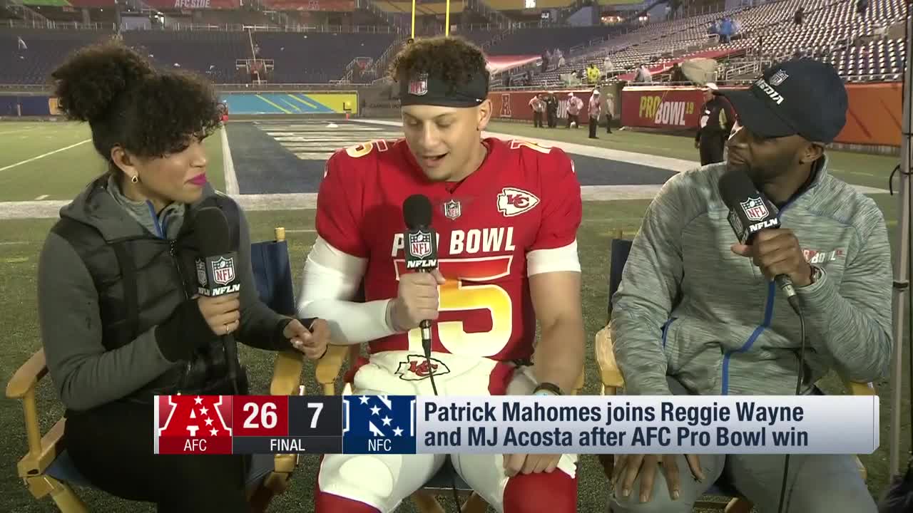 Patrick Mahomes Discusses Winning Pro Bowl Offensive MVP