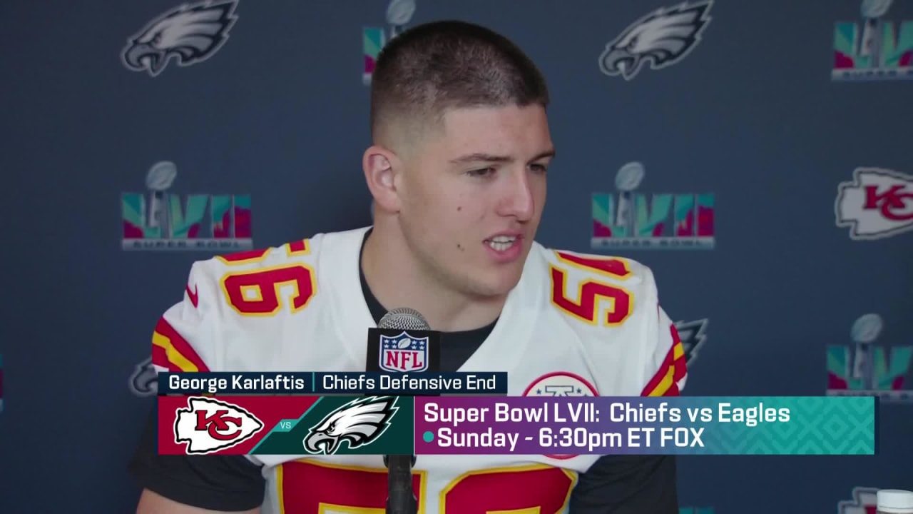 Karlaftis Defensive End Super Bowl LVII Rookie Inspired Greece