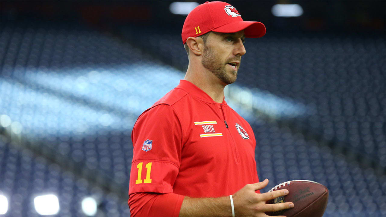 Chiefs QB Alex Smith Currently on Pace to Shatter Personal Records