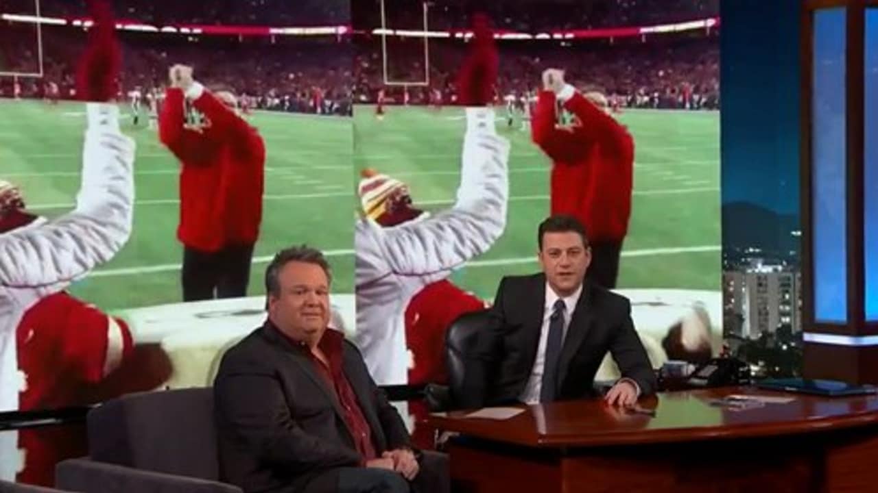 Eric Stonestreet Talks Chiefs on Jimmy Kimmel