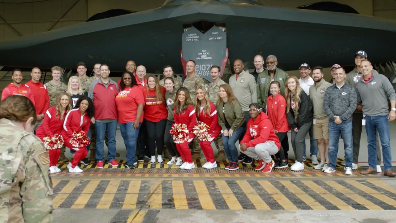 The Chiefs Visit Whiteman Air Force Base