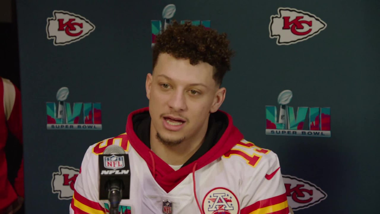 QB Patrick Mahomes Super Bowl LVII Press Conference 2/7 | Chiefs vs. Eagles