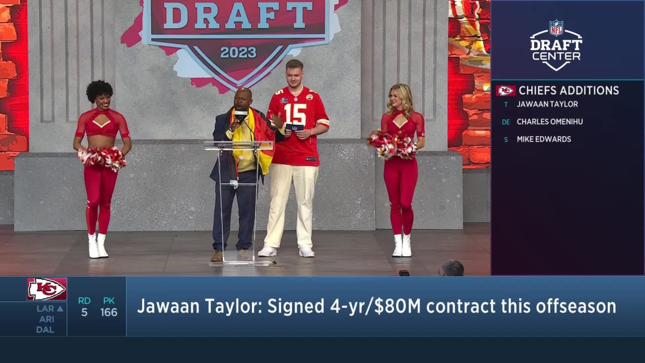 WATCH: German Fan Pascal Lippert Announces Chiefs Selection of BJ