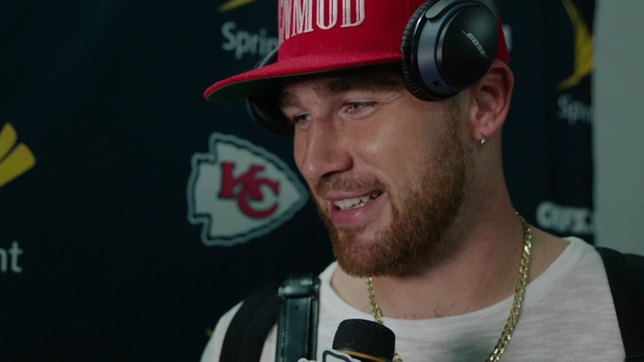 Postgame Interview Travis Kelce 3495