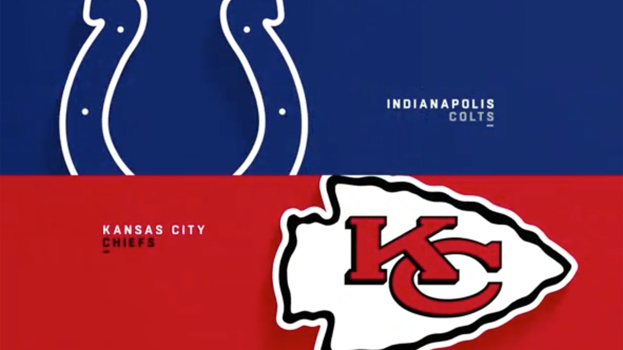 Chiefs vs. Colts Logos