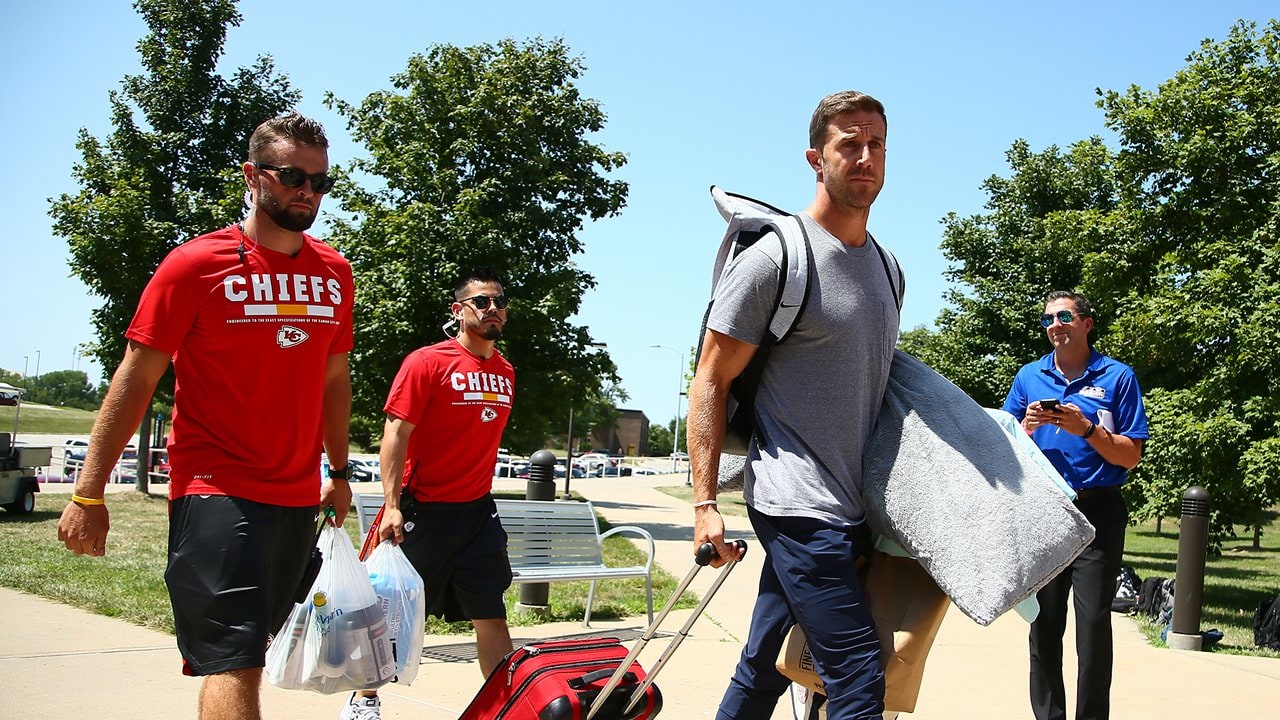 Photo Gallery: Early Arrivals At Chiefs Training Camp