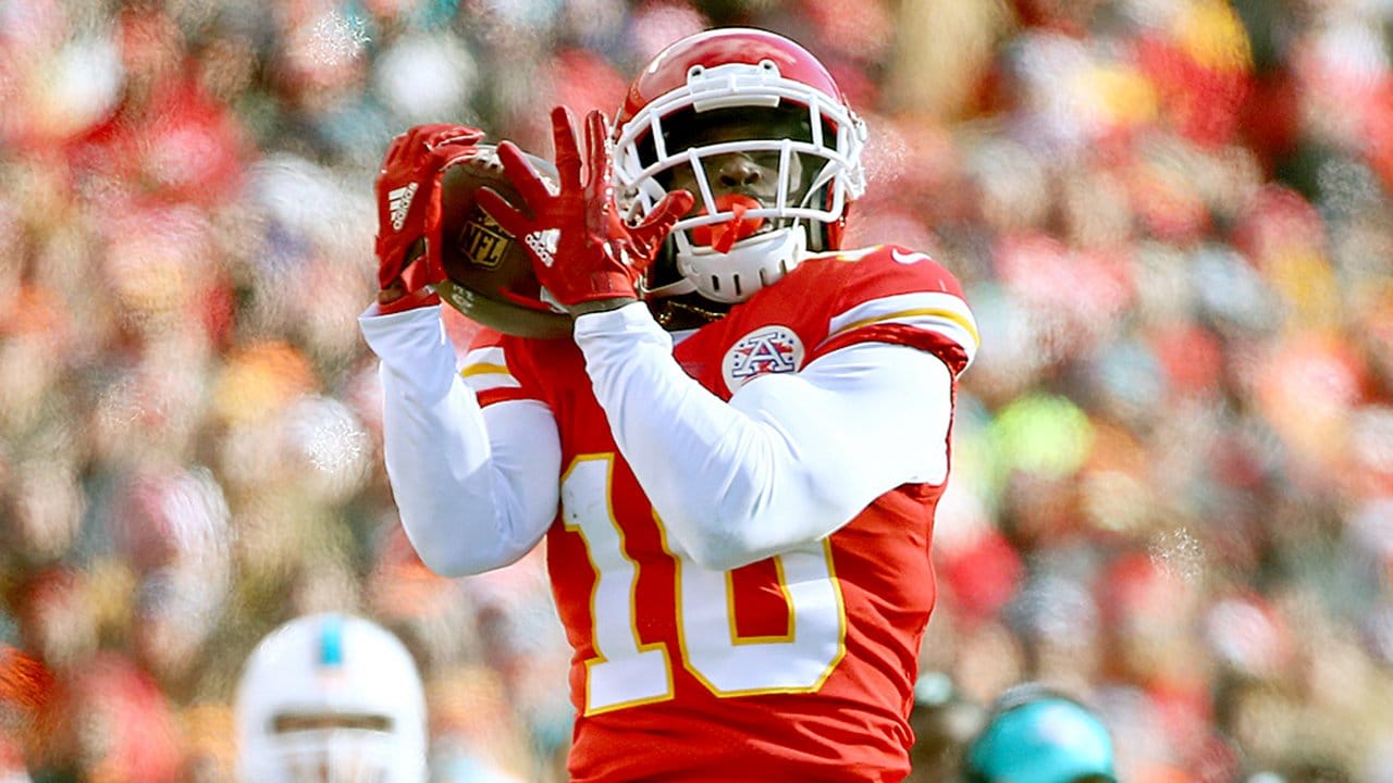 Chiefs vs. Dolphins: Tyreek Hill's Top 5 Catches