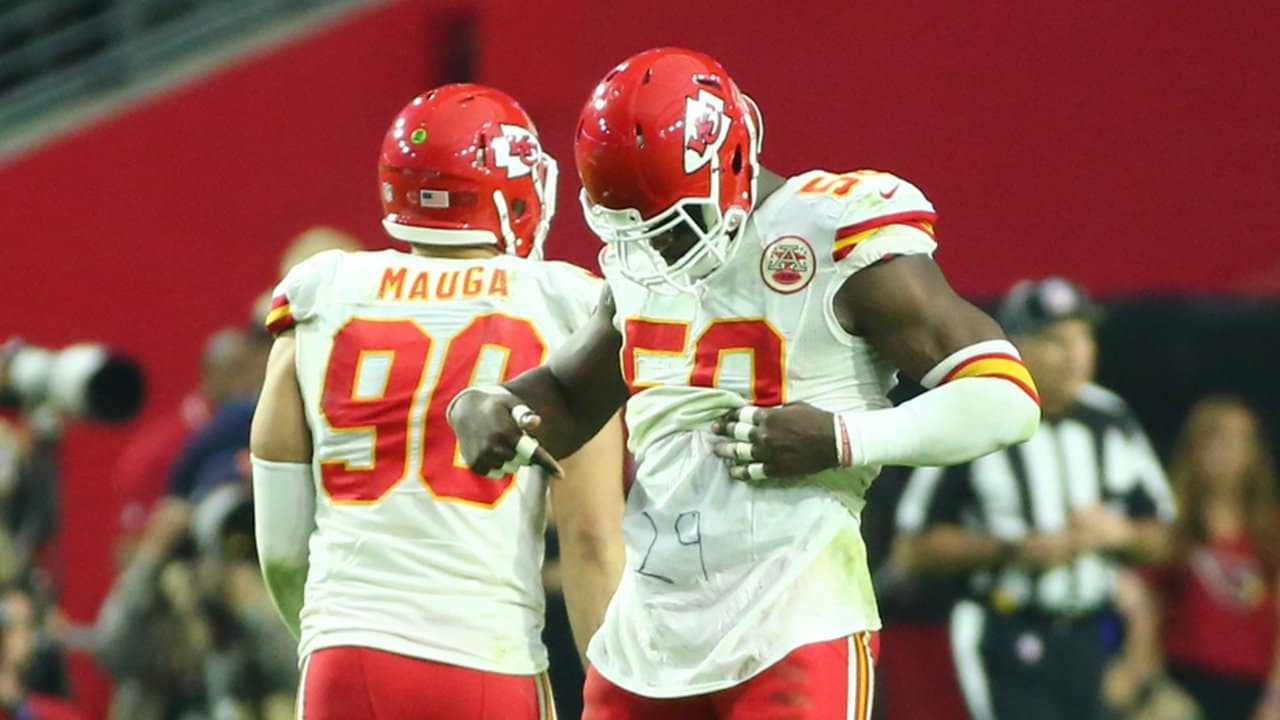 Justin Houston honors Eric Berry After Sack