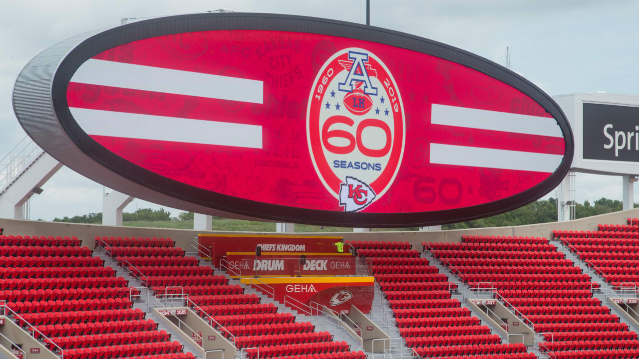 Kansas City Chiefs Sideline Benches by Dragon Seats