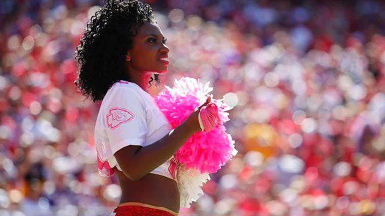 Please be respectful, my awesome mother as a KC Chiefs cheerleader