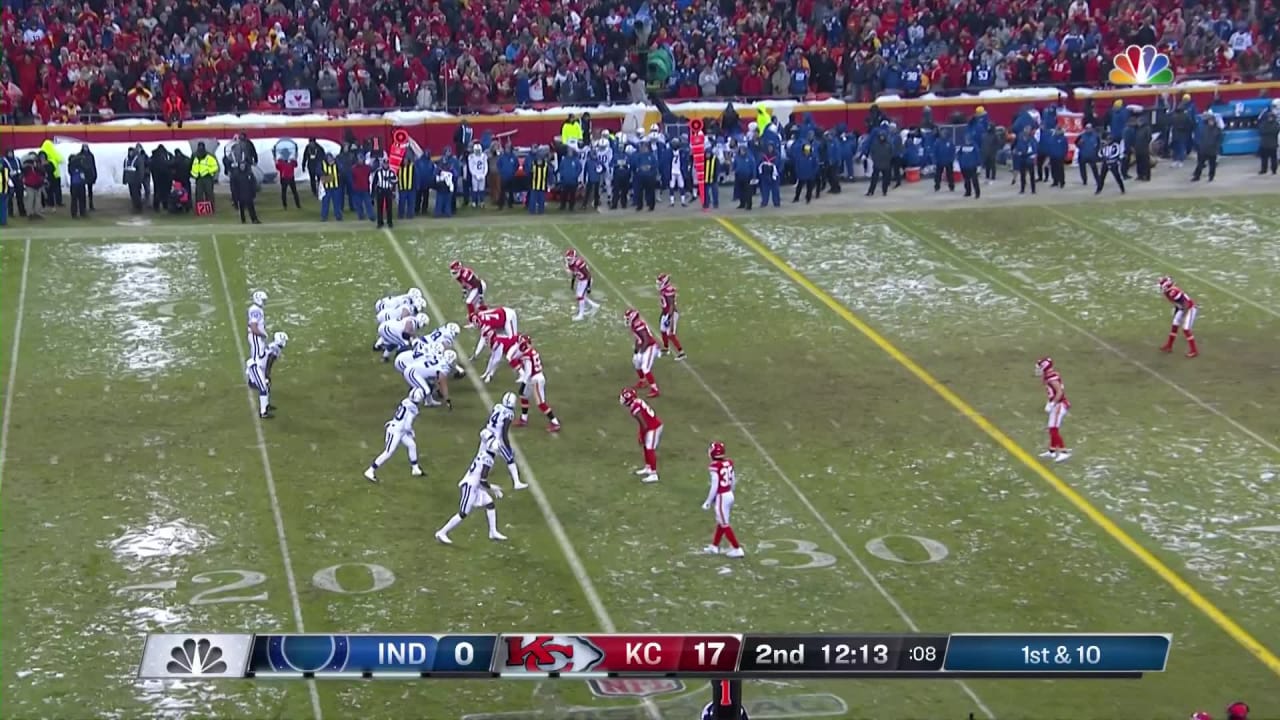 Kansas City Chiefs defensive tackle Derrick Nnadi is a flash on 8-yard sack  of Lawrence