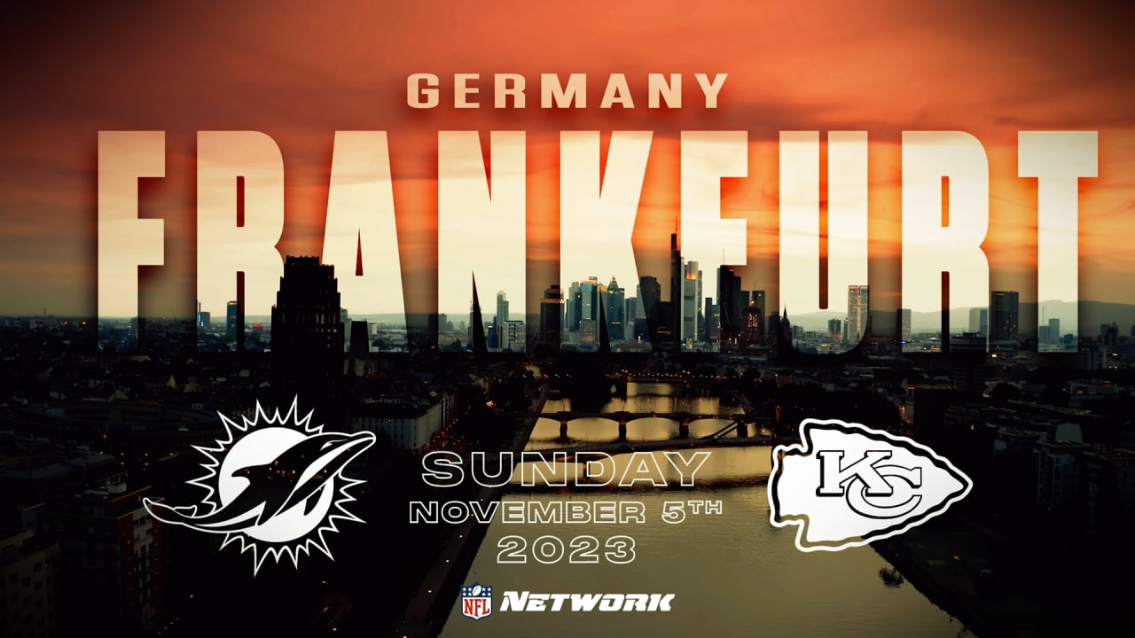 Chiefs to Play Dolphins in Frankfurt for 2023 Germany Game