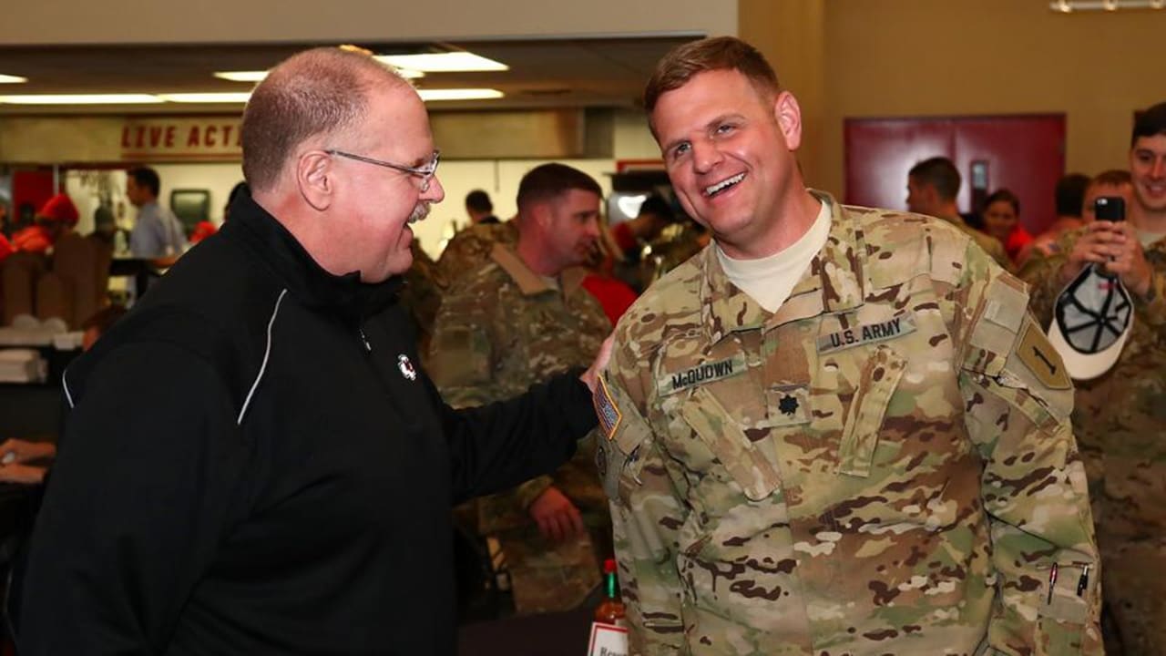 Fort Riley Soldiers take part in KC Chiefs flag ceremony, Article