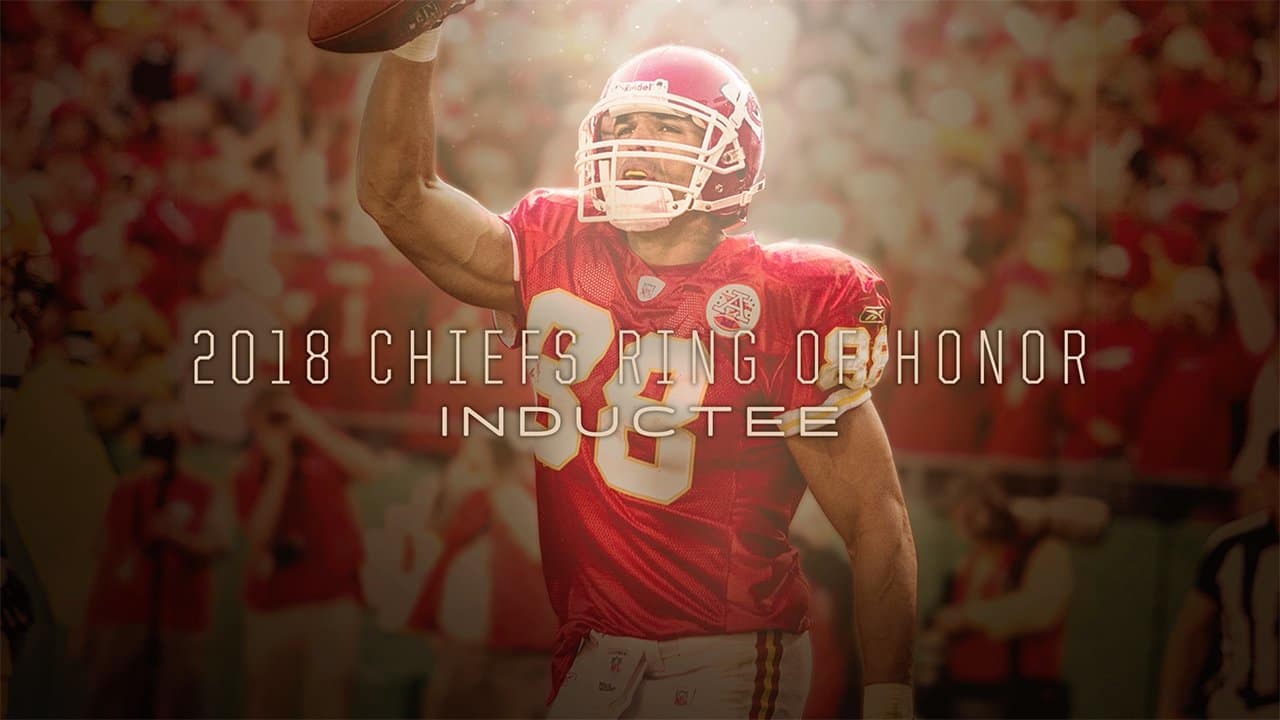 Tony Gonzalez enters KC Chiefs' Ring of Honor with ceremony