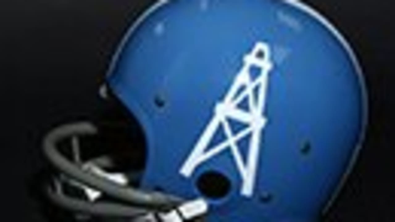 Fresh Football Helmets - Do you remember the Houston Oilers? Their