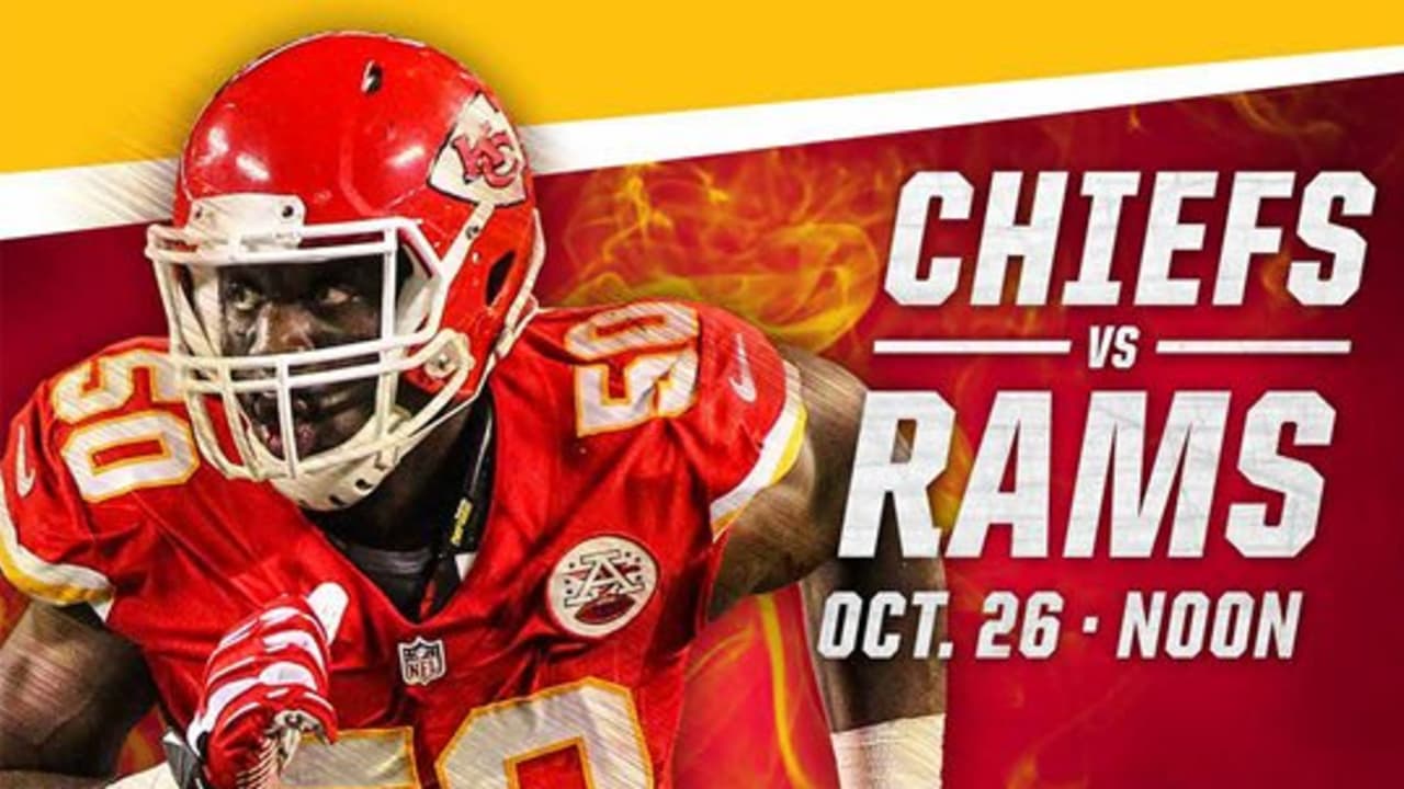 Chiefs vs. Rams Roster Card