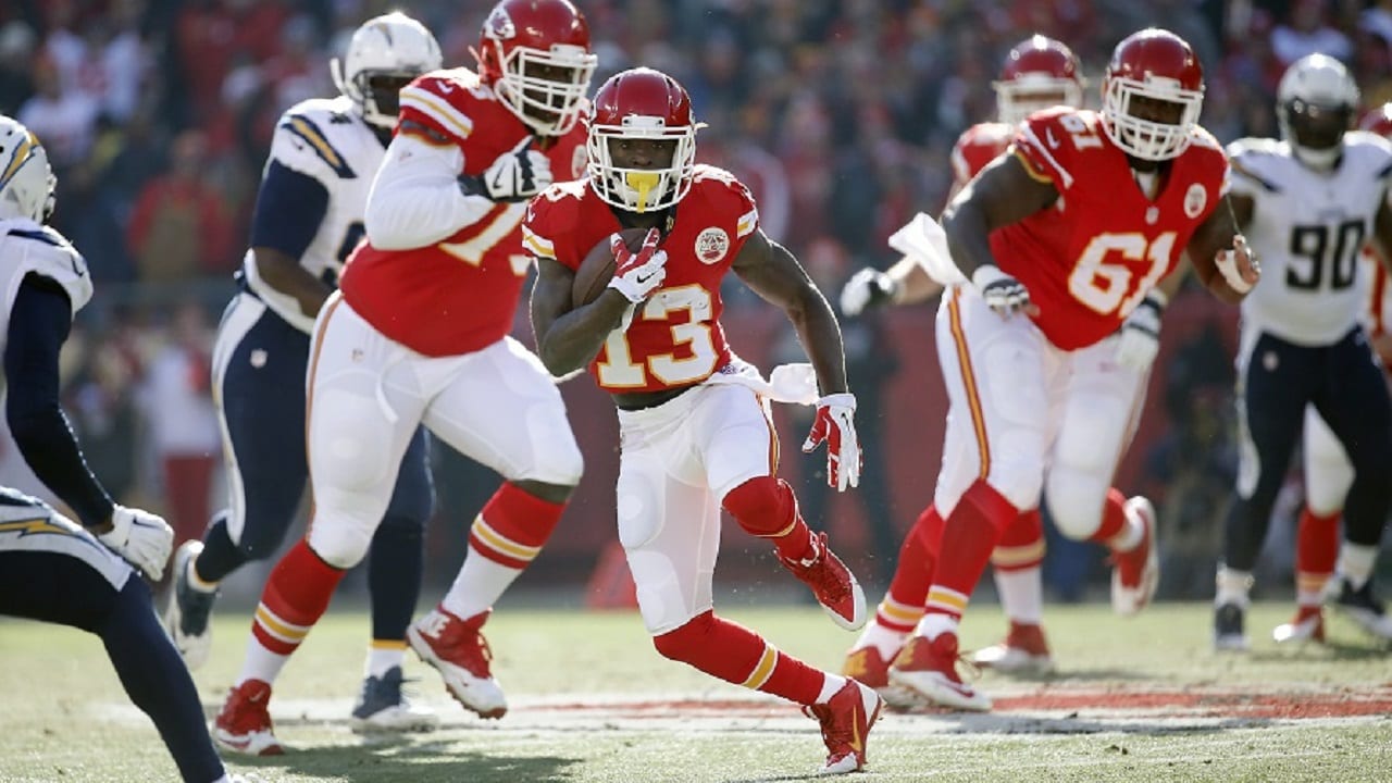 Chiefs WR De'Anthony Thomas to wear new jersey number this season