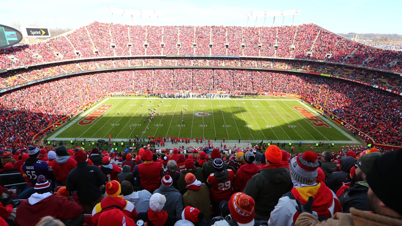 Arrowhead Stadium Sunset, Thursday Night Football Kansas Ci…