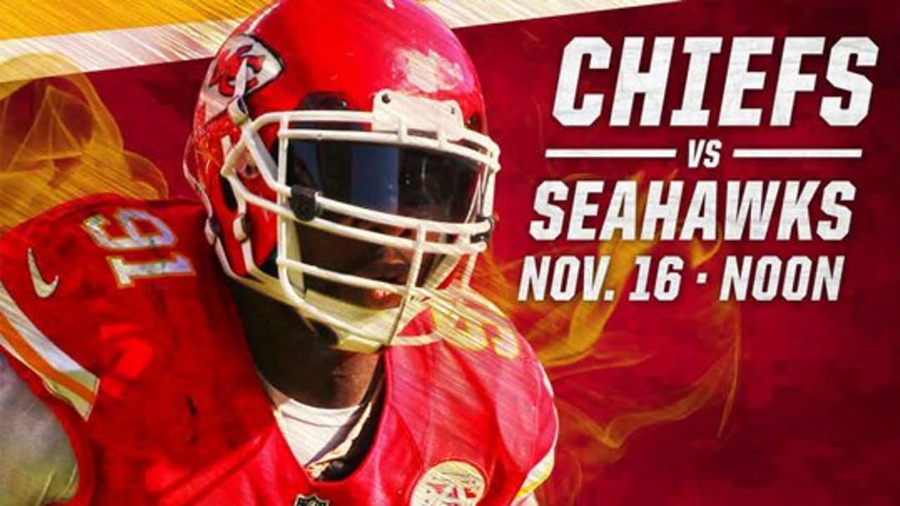 Chiefs vs. Seahawks Roster Card