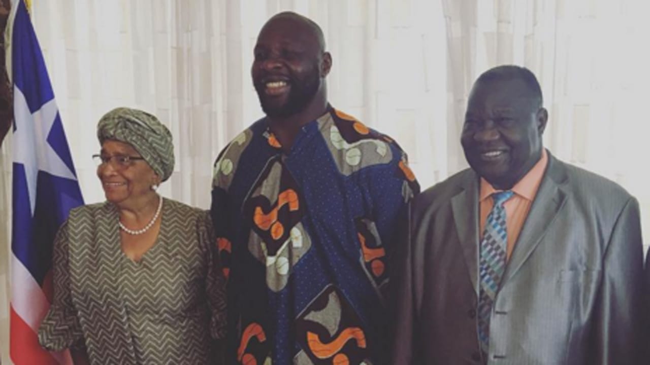 Tamba Hali Reflects Upon His First Trip Home to Liberia Since 1992