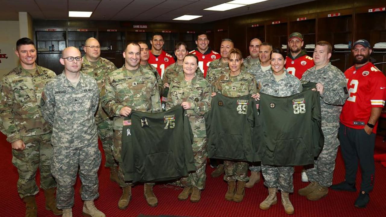 BEST NFL Kansas City Chiefs Salute To Service - Honor Veterans And Their  Families 3D Hoodie