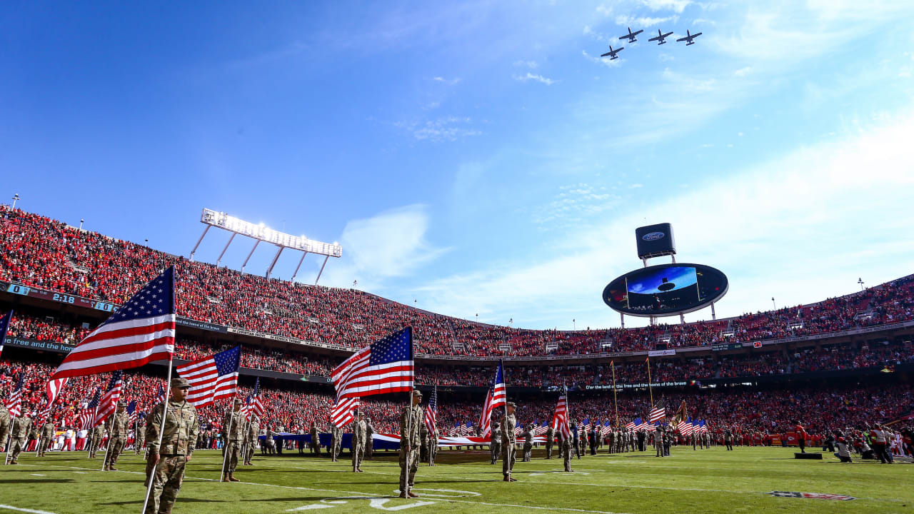 Salute to Service Chiefs to Honor Our Nation’s Heroes on Sunday