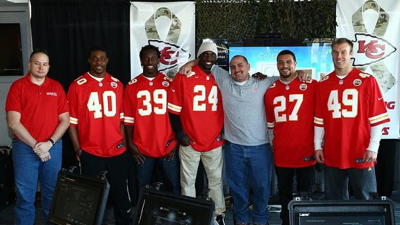 Chiefs Host Military Members at Arrowhead Stadium