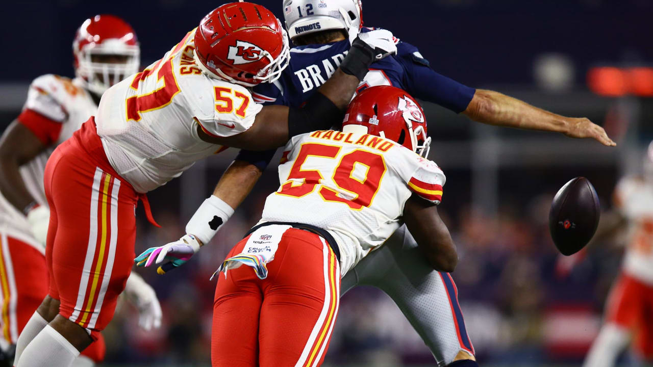 Chiefs Come Up with HUGE Strip-Sack on Tom Brady