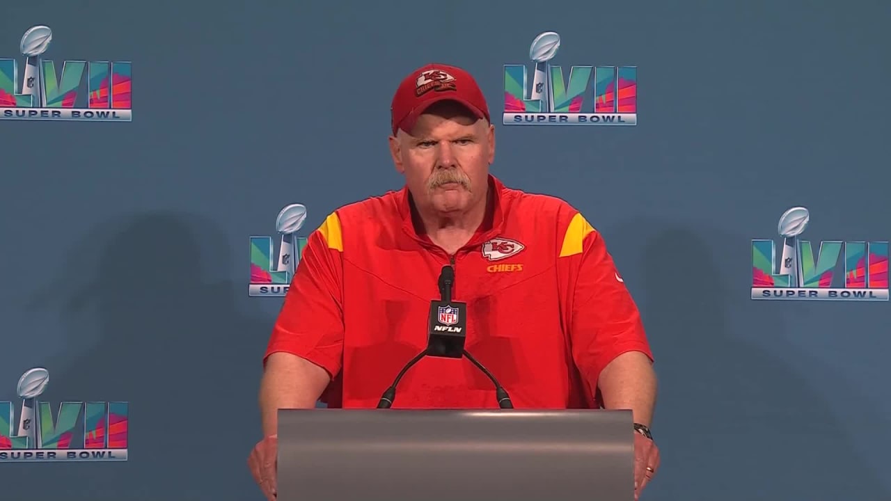 NFL Post Game Interview: KC Chiefs Andy Reid talks Super Bowl victory over  Eagles