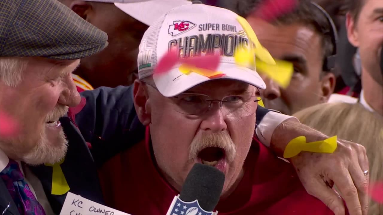Andy Reid Hypes Fans after Super Bowl LIV Win: ‘How ‘bout those 