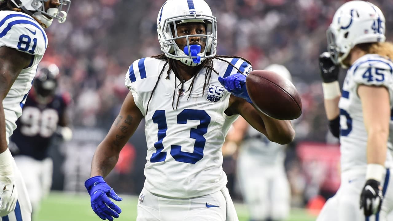 Colts WR T.Y. Hilton Discusses Battling Nagging Ankle Injury And ...