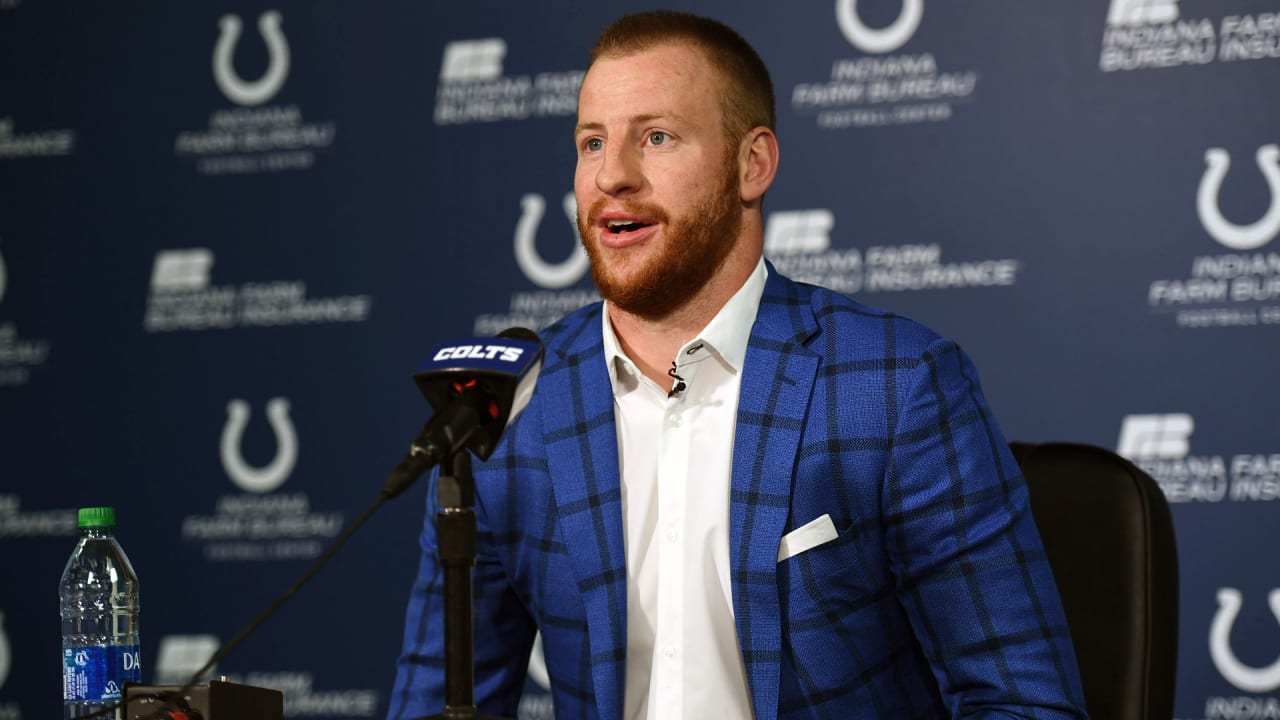 Carson Wentz: New Colts QB's number revealed by Eagles superfan